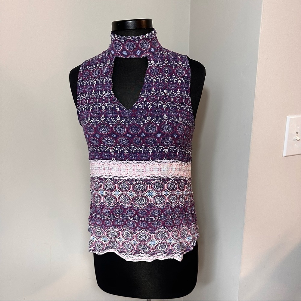 Sophie Rue Printed Top in Size Medium